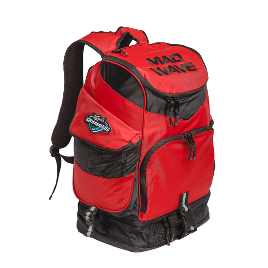 Mad Wave Backpack MAD TEAM Red 52*33*24 cm
